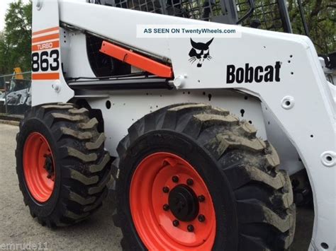 bobcat 863g skid steer tires|2001 bobcat 863.